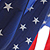 American flags dangling 
