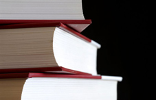 Books stacked on each other
