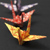 Three oragami birds
