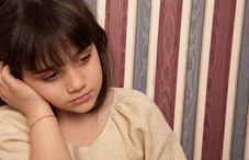 Sad young girl