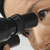 Woman looking through microscope