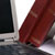 Books and a laptop