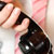 Someone holding a telephone