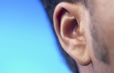A man's ear