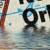 New Orleans map in water