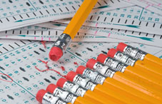 Pencils and scantrons