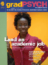January 2007 gradPSYCH Magazine cover
