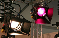 Movie set lights