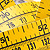 Yellow measuring tape