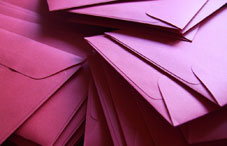 Many red envelopes 