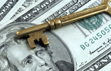 Money with a skeleton key