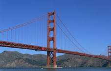 San Fransisco's Golden Gate Bridge