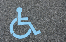 Blue handicap icon 