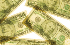 Some fifty dollar bills