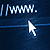 Web browser on computer screen