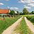 Rural road and house