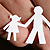 Paper family on hand