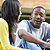College students on lawn