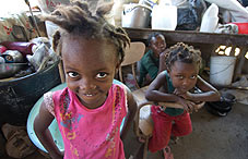Haitian child