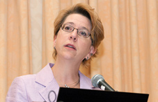 Dr. Amber Story explained how psychologists receive NSF funding indirectly, through interagency collaborations and cross-discipline initiatives.
