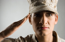 Suicide among women veterans is a 