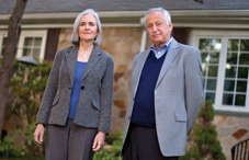 Attorney Doris Tennant and Dr. Sanford Portnoy 