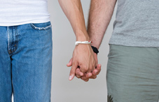 Holding hands