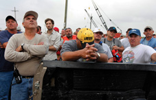 Hundreds of fishermen lost their livelihoods as a result of the Deepwater Horizon oil spill
