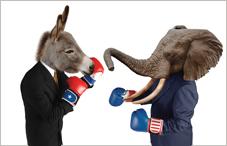 Political advertising