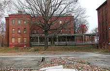 Atkins Hall is one of many buildings on St. Elizabeths’ west campus that are no longer in use and will become part of a new Department of Homeland Security headquarters.