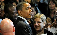 President Obama and Dr. Dolores Cimini