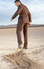 Big footsteps(credit: Chris Clinton)