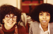Dr. Hortensia Amaro (right) and Dr. Pamela Reid chaired APA’s Committee on Women in Psychology in 1984 and 1985, respectively.