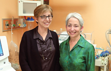 Drs. Susan Kraemer and Zina Steinberg counsel parents of premature infants and help the unit’s health-care team better understand the parents’ emotions. (credit: Robert Adam Mayer)