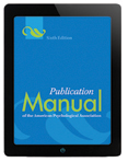 APA’s Publication Manual is now offered as an e-book