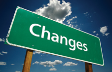 Changes ahead
