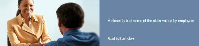 What employers seek in job applicants