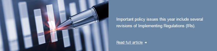 CoA policy meeting actions