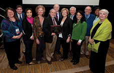 California Psychological Association leaders accepted the award for Outstanding State, Provincial and Territorial Psychological Association.