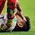 During the World Cup in June, Spain’s Sergio Ramos checks on Chile’s Eduardo Vargas after a collision during the Group B soccer match between the two countries (credit: © Natacha Pisarenko/AP/Corbis)