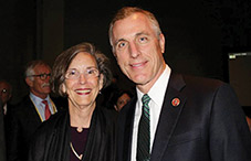 Dr. Katherine Nordal, executive director of APA’s Practice Directorate, and Rep. Tim Murphy, PhD (R-Pa.). (credit: Heather Ovelman)