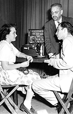 Dr. Boder conducted some of the first in-depth interviews with Holocaust survivors. (credit: Archives of the History of American Psychology, The Center for the History of Psychology, The University of Akron)