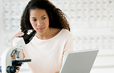 Black women are more likely than white women to want to major in science, technology, engineering or mathematics (STEM) when they enter college.