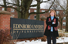 At Edinboro, Dr. Cynthia Legin-Bucell worked with administrators to change the CIP code to reflect the science-based nature of the university’s psychology major. (credit: Jennifer Conley/Conly Visuals)