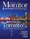 May 2015 Monitor on Psychology