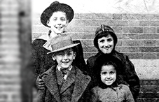 As a child, Philip Zimbardo (top left with his brothers and sister) had whooping cough and double pneumonia.
