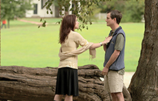 Lindsey Nebeker and Dave Hamrick from the documentary film “Autism in Love.” (credit: Matt Fuller)