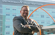 Jared L. Skillings is an integral part of an organ transplant team. (credit: Craig van der Lende)
