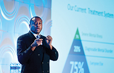 Dr. Arthur C. Evans, Commissioner of the Department of Behavioral Health and Intellectual disAbility Services in Philadelphia, provided his perspective on opportunities created by Medicaid expansion and related programs to improve the health outcomes of underserved populations.