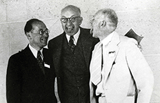 From left to right, Lewin, Tolman and Hull in 1939 (Credit: THE CUMMINGS CENTER FOR THE HISTORY OF PSYCHOLOGY, UNIVERSITY OF AKRON)